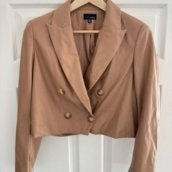 Lucy Paris Camel Pantsuit Set - Picture 5 of 15